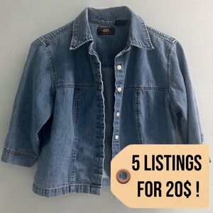 🏷️5/20$•Denim Top
